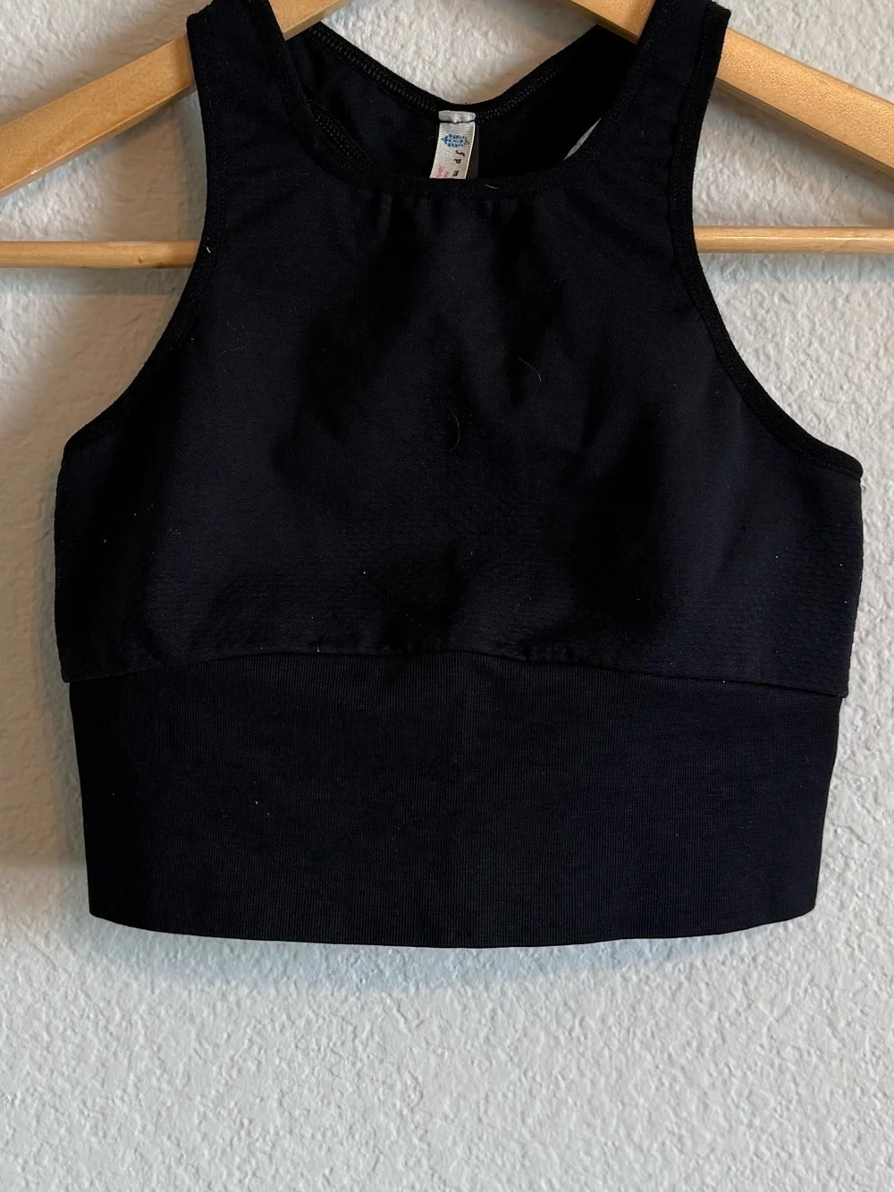 Free People FP Movement Black Every Single Time Bra Sports Bra OB1369067 Size XS
